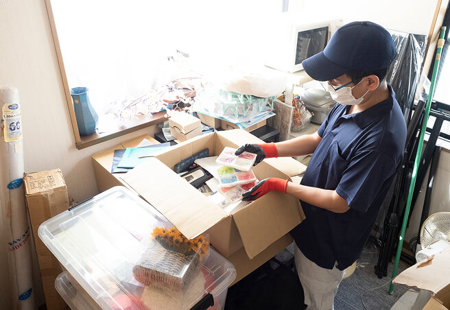 ご実家の整理・遺品の仕分け