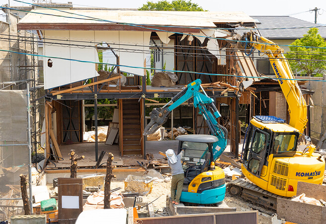 空き家の解体・売却
