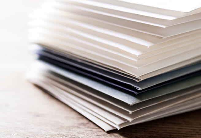 写真・手紙など思い出品の選別