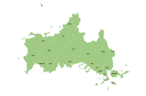 山口県の市町村別の解体工事の補助金制度