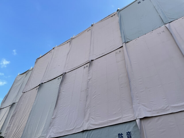 倉敷でよく使われる養生シートの種類