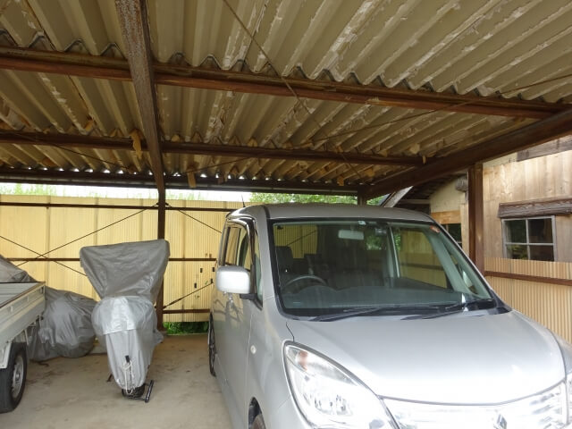 倉敷で車庫の解体の流れ