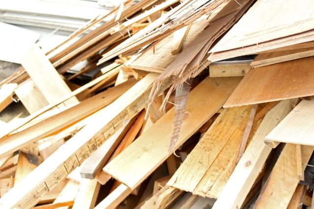 倉敷の木造解体と廃材処分の流れ