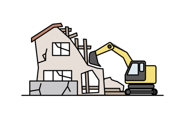 倉敷でRC造の主な解体工法